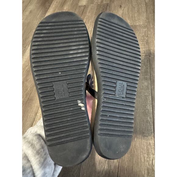 Soul‎ Naturalizer Janice Black Sandals Flip Flops Size 9.5 - Picture 6 of 6
